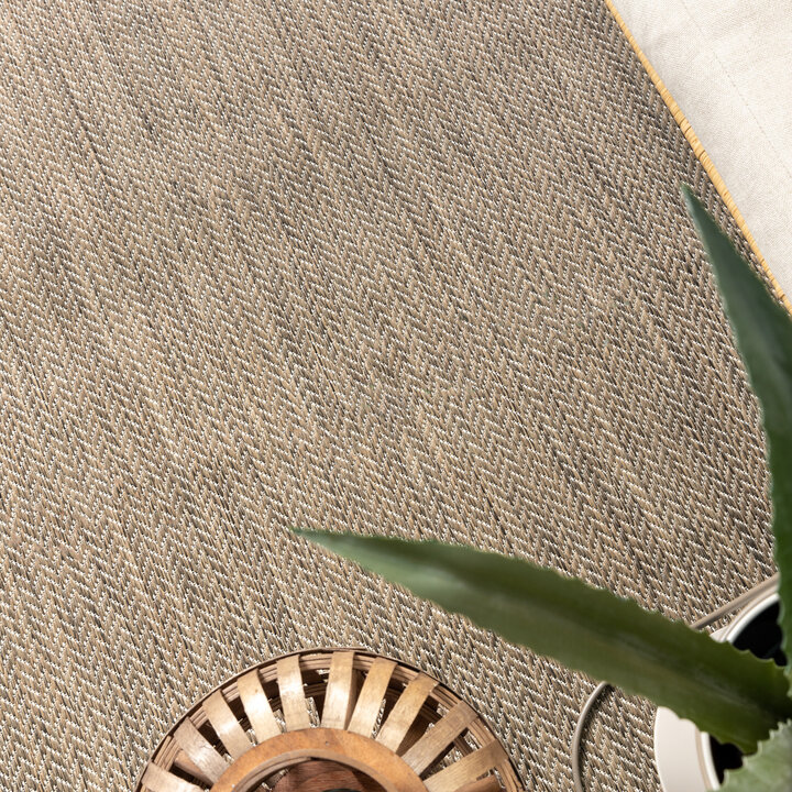 In-& Outdoor Teppich - Malta Arrow Natur