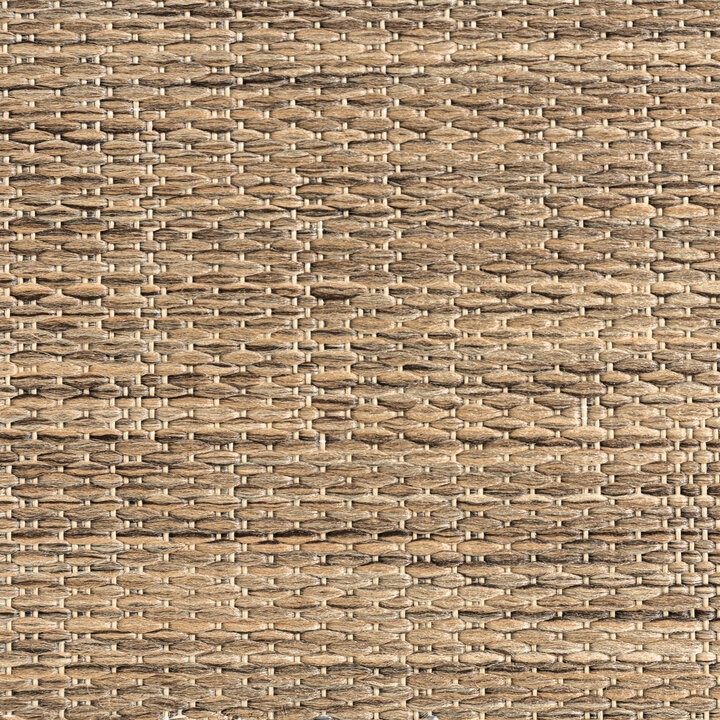 In- & Outdoor Teppich Rund - Malta Melange Natur