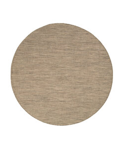 In- & Outdoor Teppich Rund - Malta Melange Natur
