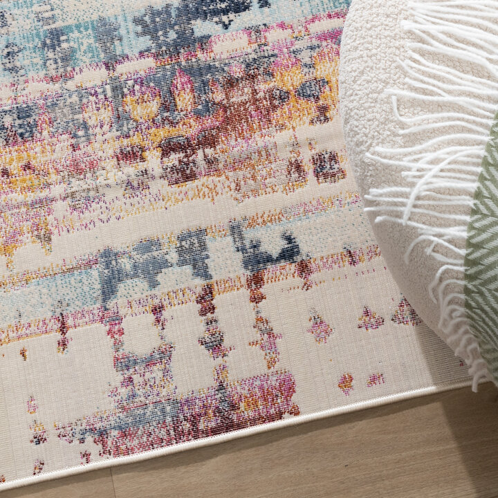 Boho Teppich - Joya Grunge Bunt