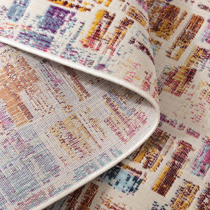 Boho Teppich - Joya Tiles Bunt