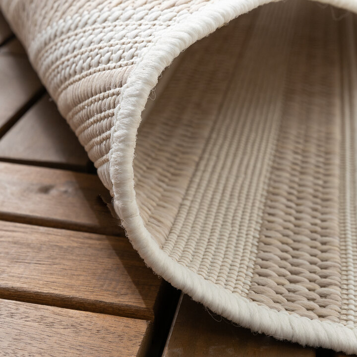 Outdoor Teppich - Capri Curves Beige Creme