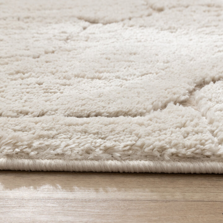 Teppich Wohnzimmer - Yune Stone Creme