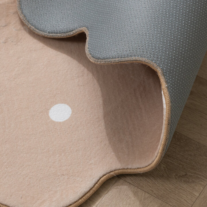 Teppich Kinderzimmer - Cloudy Dots Beige