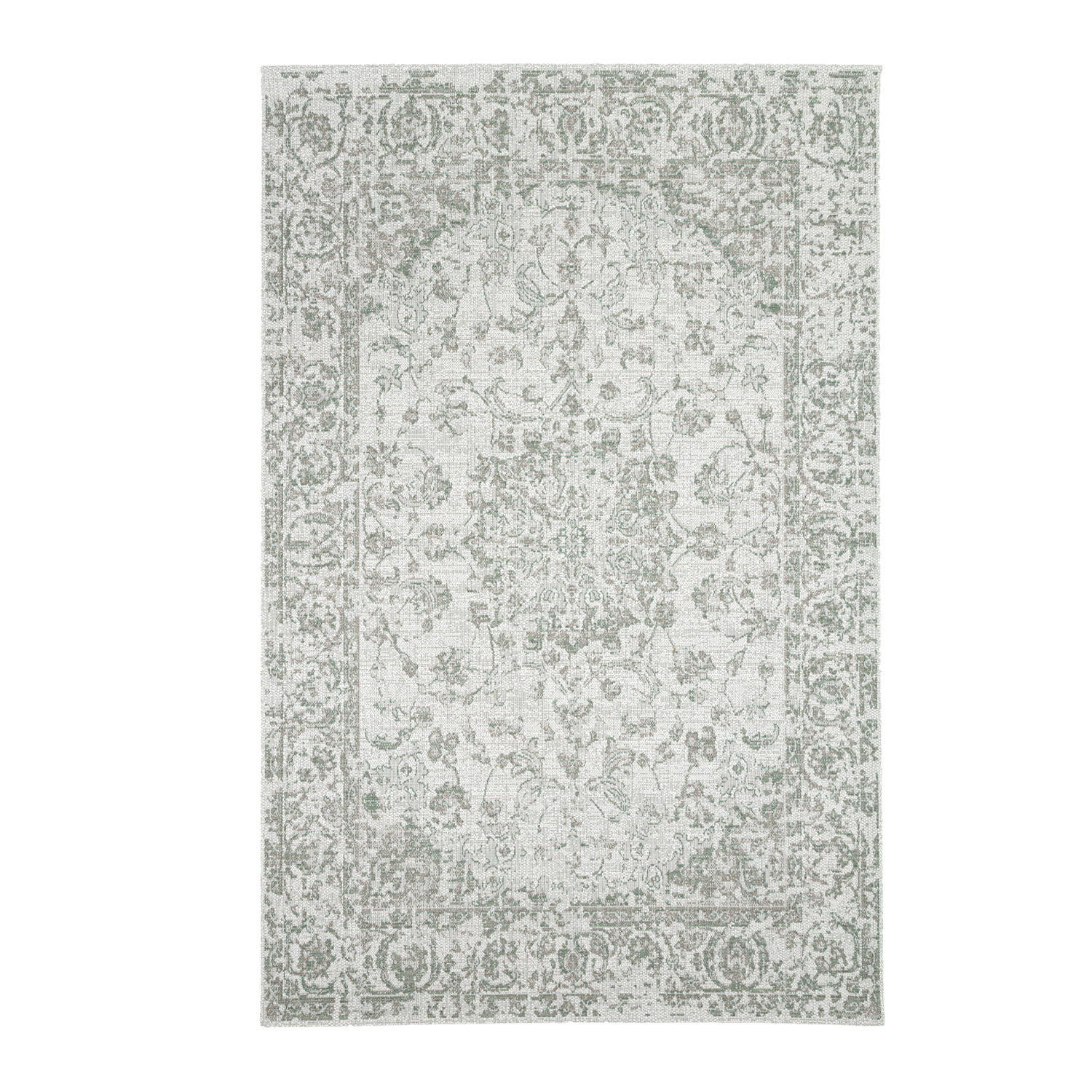 In- & Outdoor Teppich Vintage - Victoria Oriental Grün - sfeer