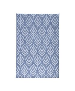 In- & Outdoor Teppich - Summer Leaves Blau