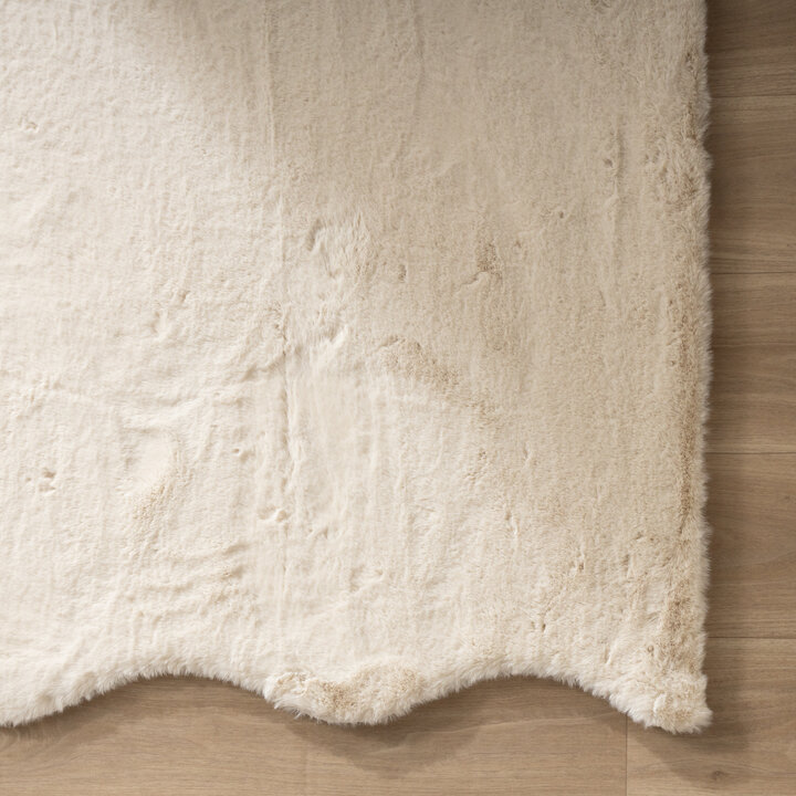 Hochflor Teppich - Comfy Supreme Wavy Creme