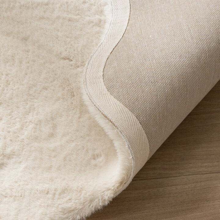 Hochflor Teppich - Comfy Supreme Wavy Creme