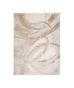 Teppich Modern - Leonore Cotto Creme Braun