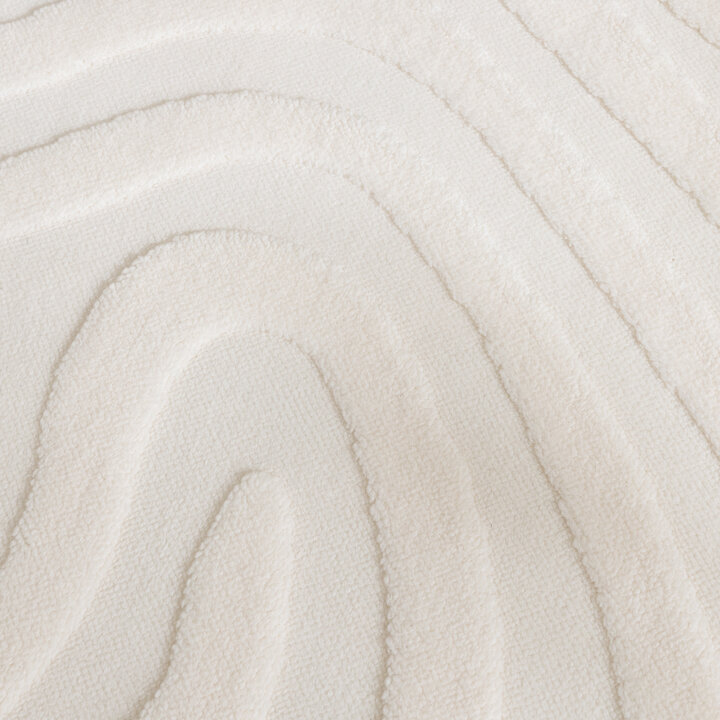 Badteppich - Cassie Shapes Weiß