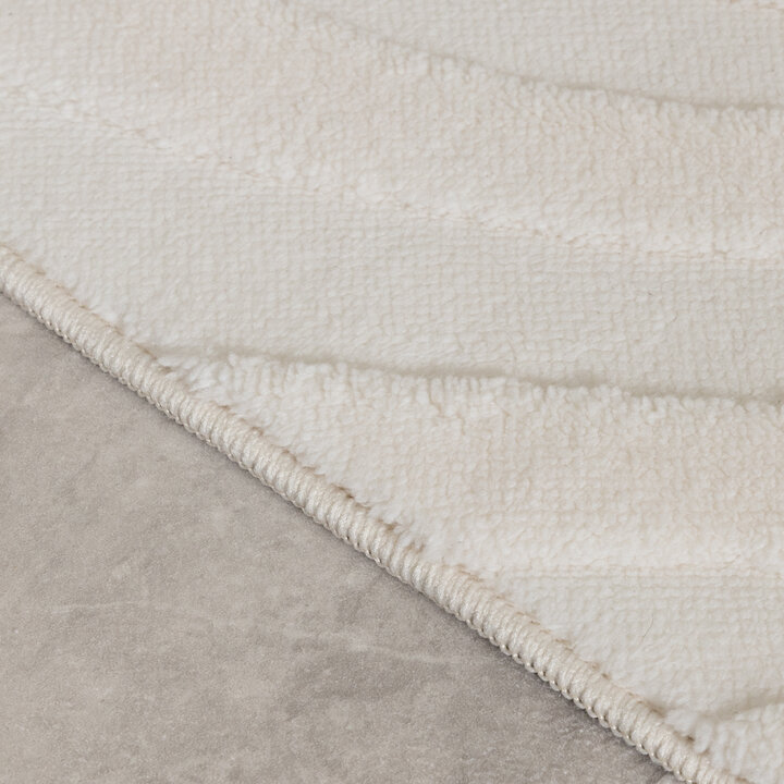 Badteppich - Cassie Shapes Weiß