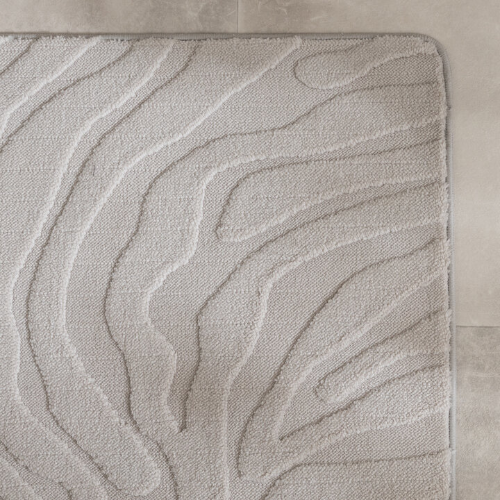 Badteppich - Cassie Zebra Taupe