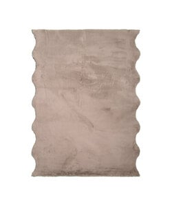 Hochflor Teppich - Comfy Supreme Wavy Taupe