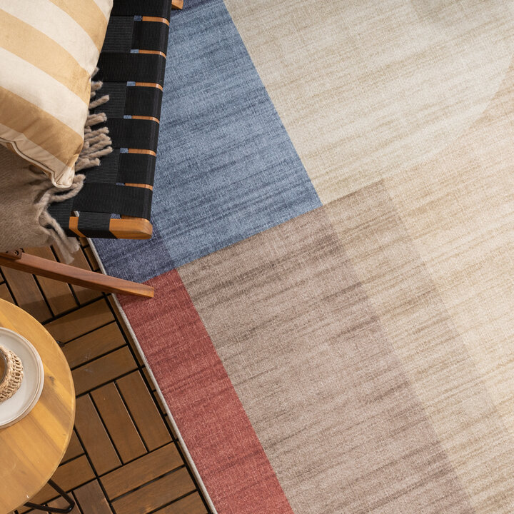 Gartenteppich Abstrakt - Groovy Shapes Bunt