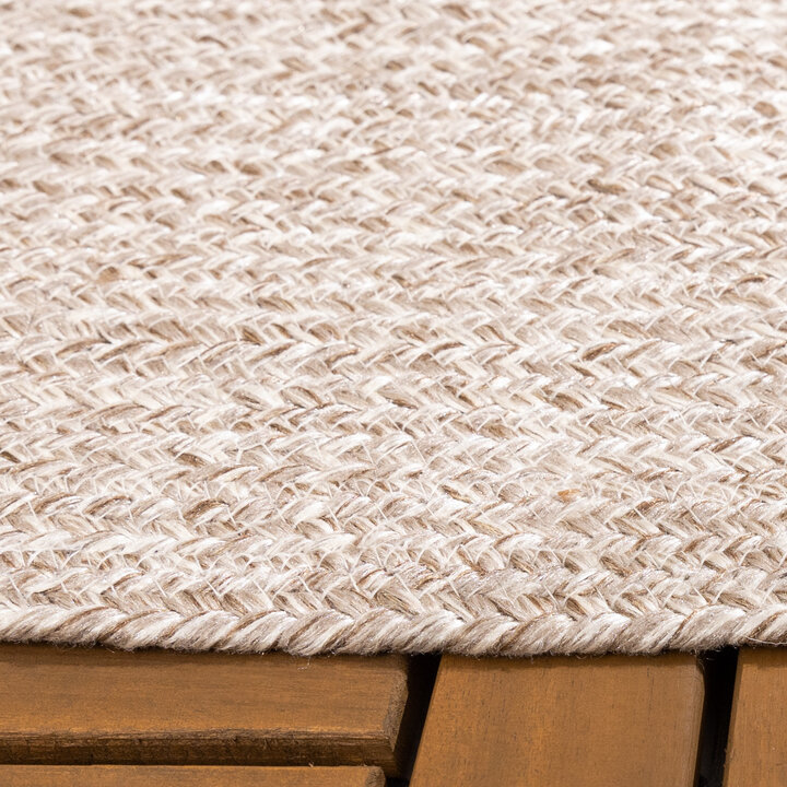 In- & Outdoor Jute Teppich Oval - Bali Beige