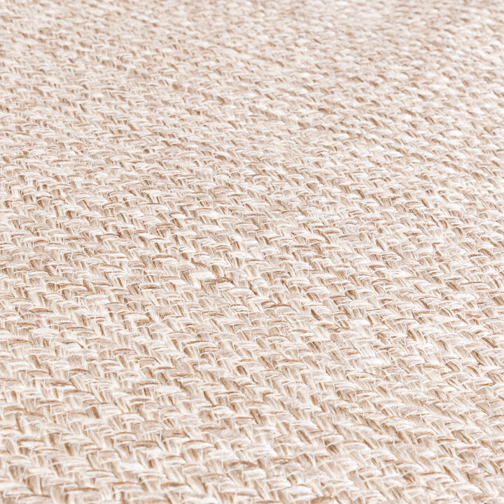 In- & Outdoor Jute Teppich Oval - Bali Beige