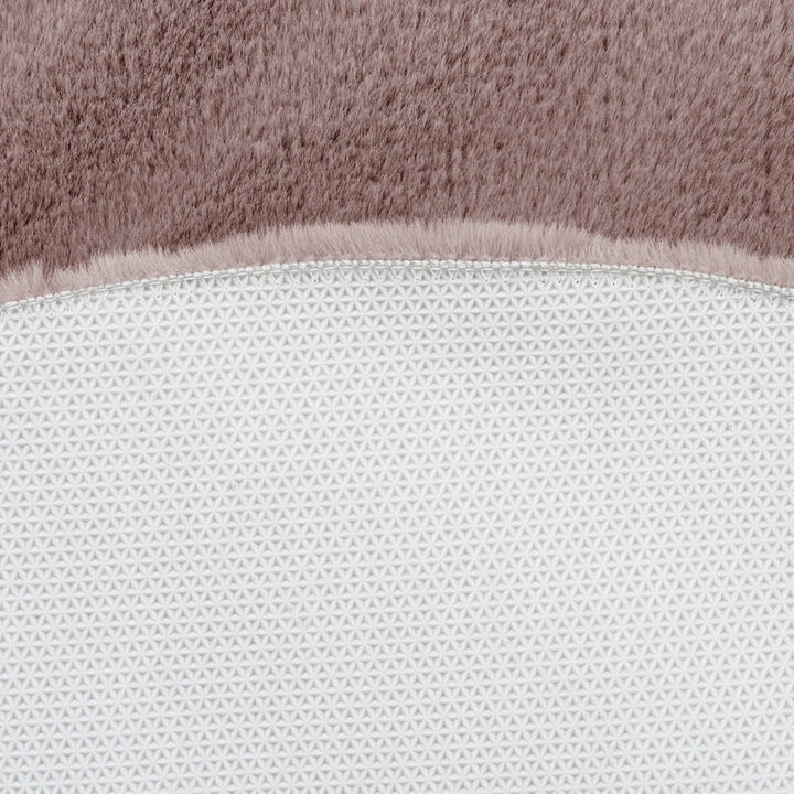 Badteppich Rund - Rhine 525 Altrosa