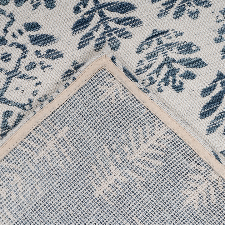 In- & Outdoor Teppich - Yerzy Blau Meliert