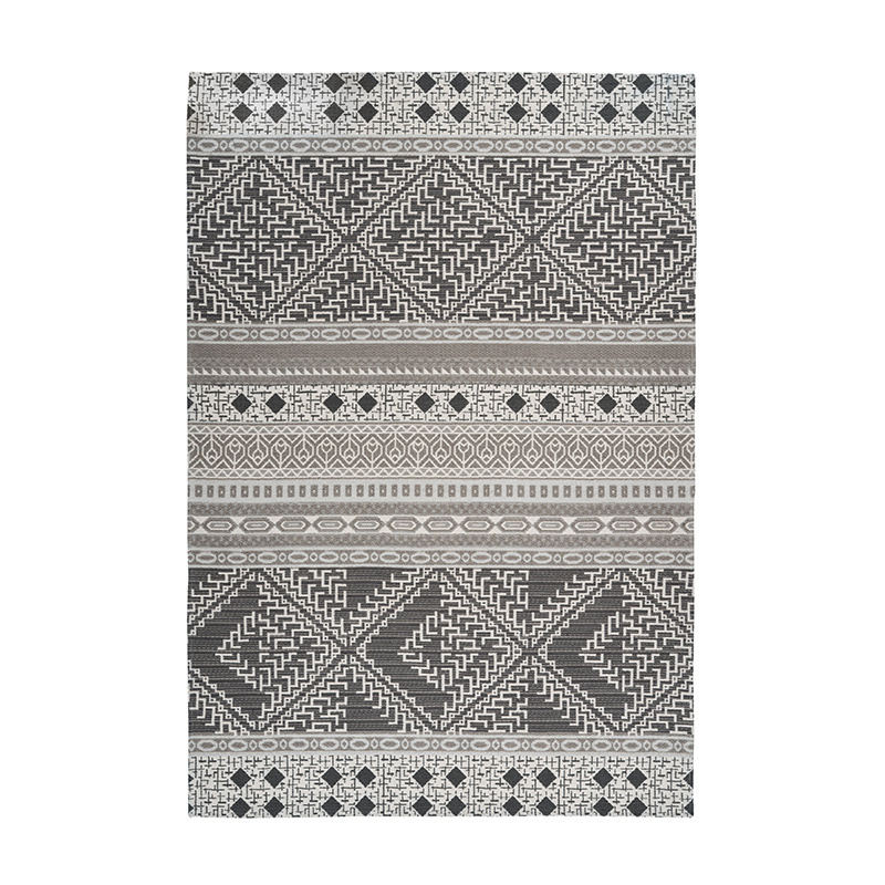 In- & Outdoor Teppich - Yerzy Taupe Creme - sfeer