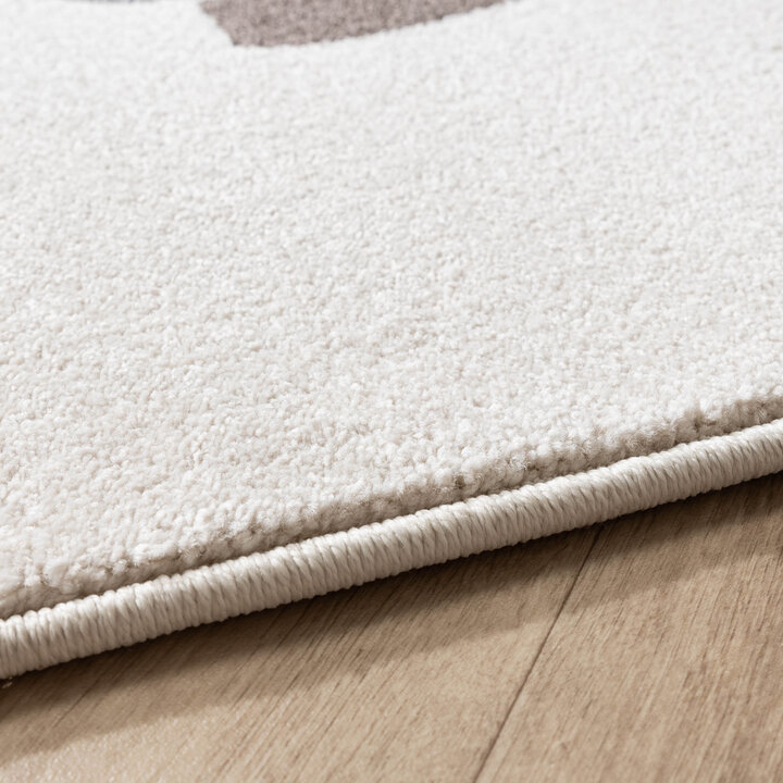 Teppich Kinderzimmer - Bowie Auto Creme