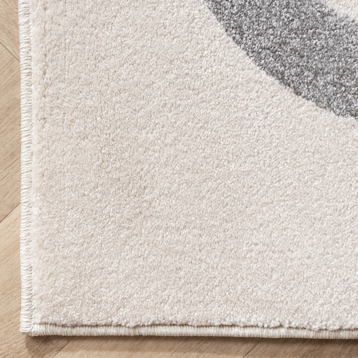 Teppich Kinderzimmer - Bowie Autobahn Creme