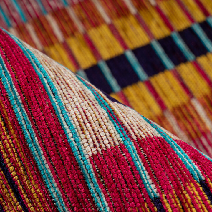 Teppich Wohnzimmer - Patty Border 125 Bunt