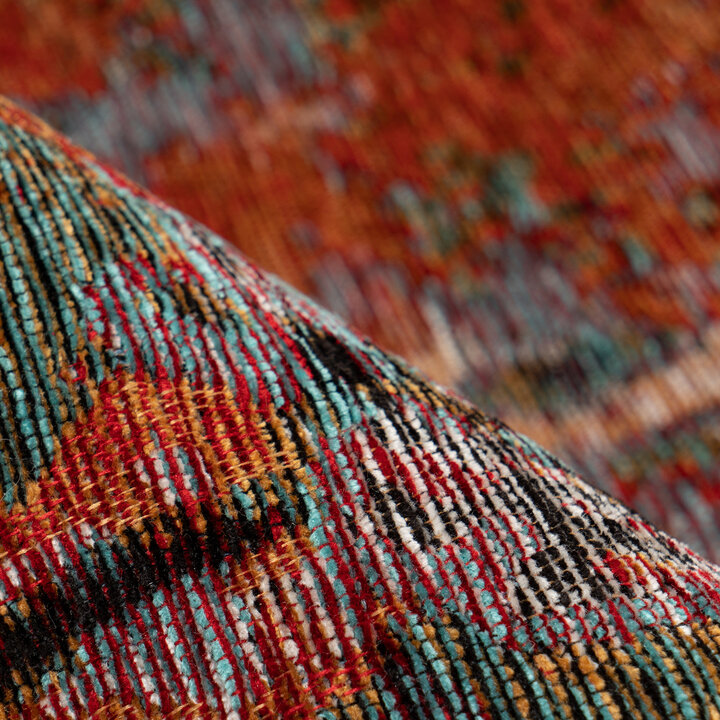 Teppich Wohnzimmer - Patty Bricks 425 Creme Bunt