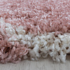 Berberteppich Rund - Agadir Circle Rosa Creme - thumbnail 2