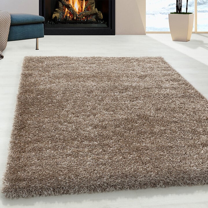 Hochflor Teppich - Blushy Taupe