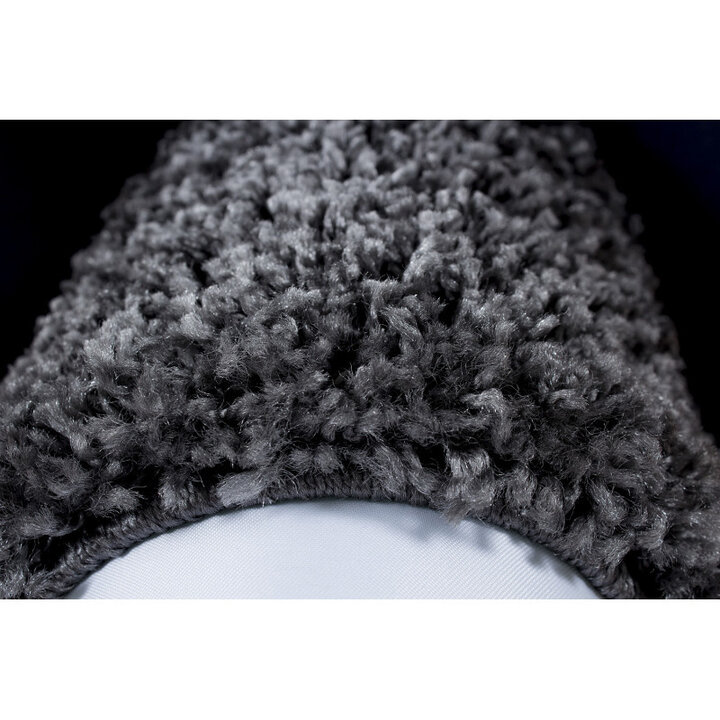 Hochflor Teppich - Edge Grau