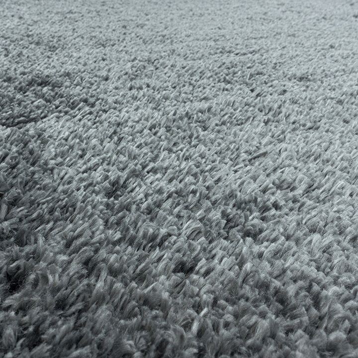 Hochflor Teppich - Fuzzy Grau