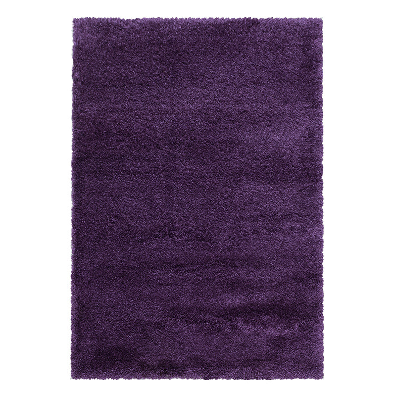 Hochflor Teppich - Fuzzy Lila - sfeer