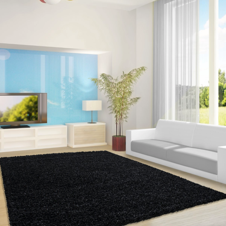 Hochflor Teppich - Life Anthrazit