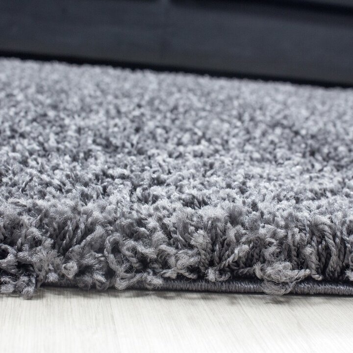 Hochflor Teppich - Life Grau