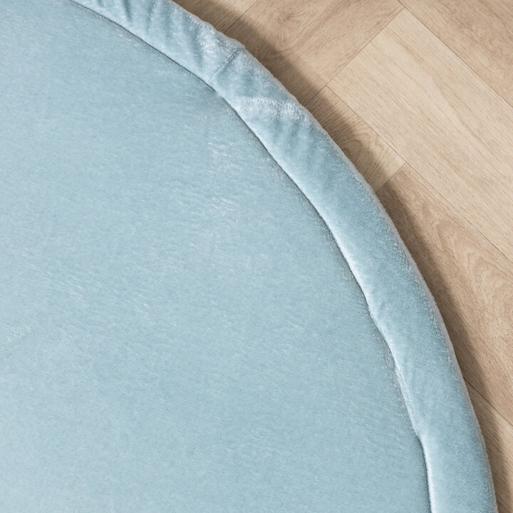 Spielmatte Rund - Jip Blau