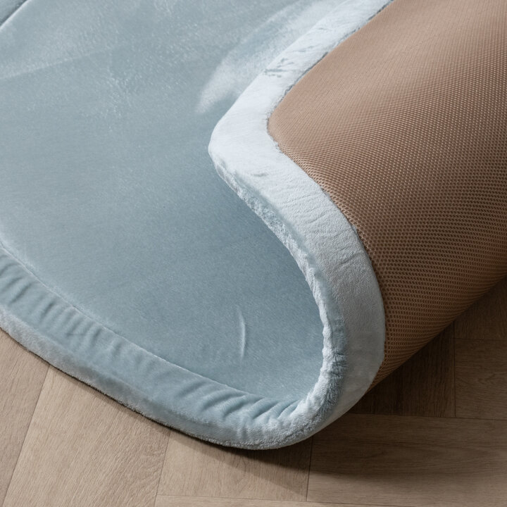 Spielmatte Rund - Jip Blau