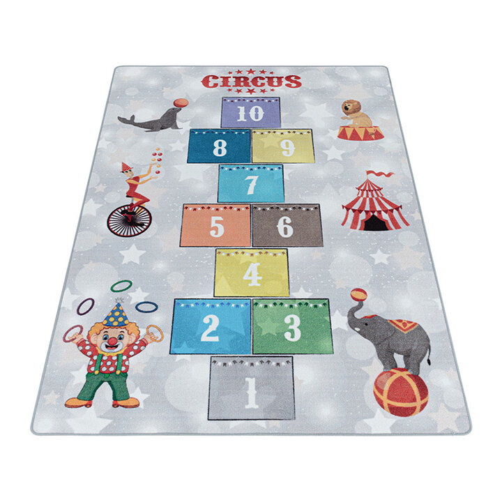 Spielmatte - Pleun Zirkus Hopscotch Grau