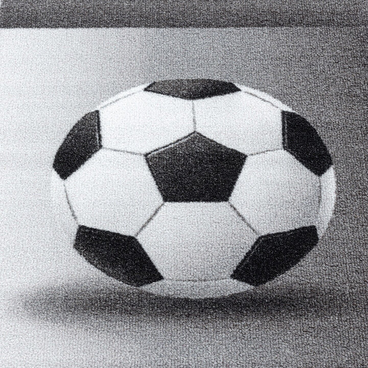 Fußballteppich - Pleun Champion Grau