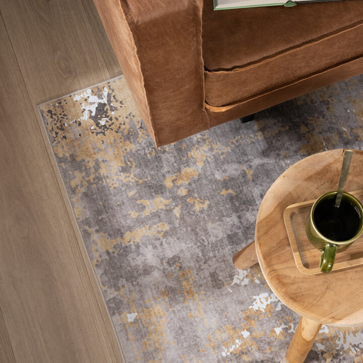 Teppich Modern - Sarge Taupe Gelb