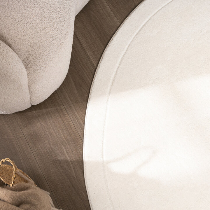 Teppich Organisch - Halo Stone Creme