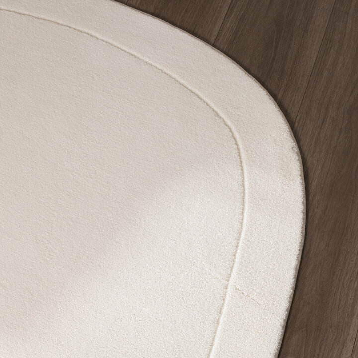 Teppich Organisch - Halo Pebble Creme