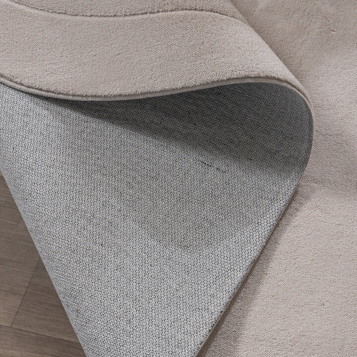 Teppich Organisch - Halo Pebble Grau