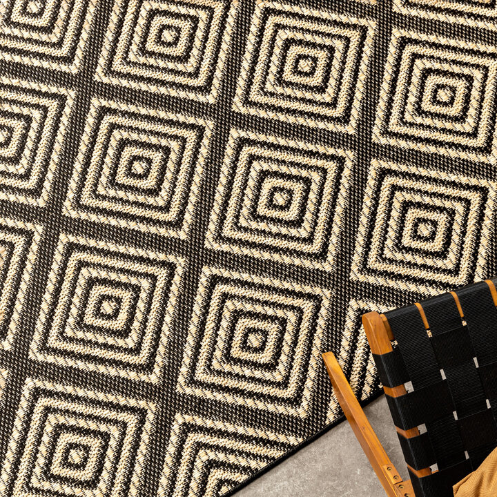 Gartenteppich - Brava Schwarz