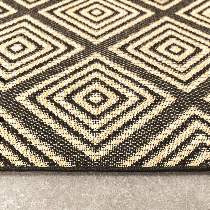 Gartenteppich - Brava Schwarz