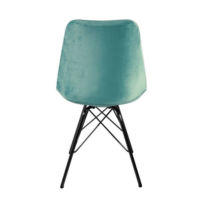 Samtstuhl - Mintgrün
