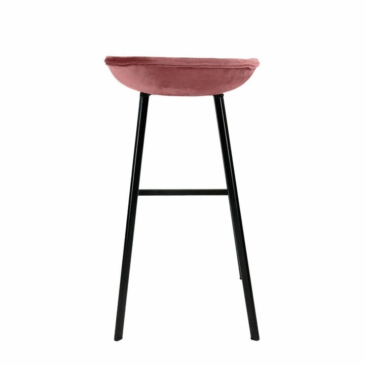 Barhocker Samt - Rosa