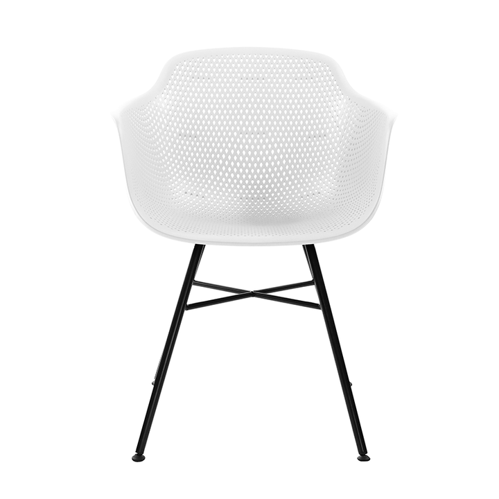 Gartenstuhl - Indy Schwarz/Weiß