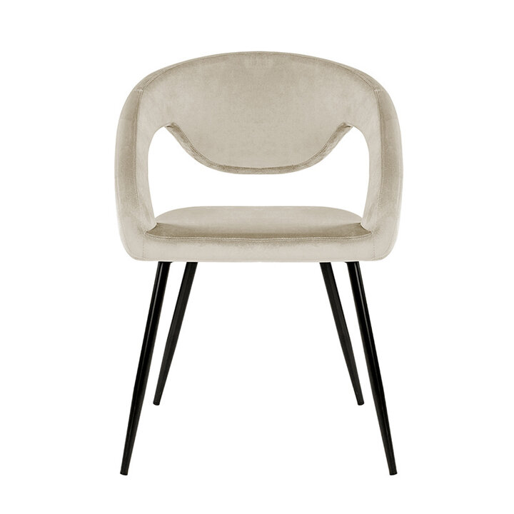 Velvet Esszimmerstuhl - Lenn Creme