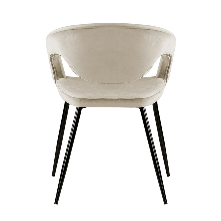 Velvet Esszimmerstuhl - Lenn Creme