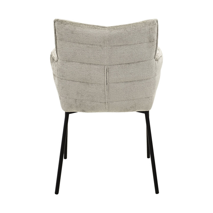 Esszimmerstuhl - Goos Grau/Beige